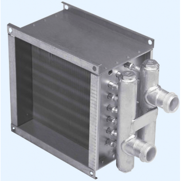Водяной канальный нагреватель WHС 400х400-2